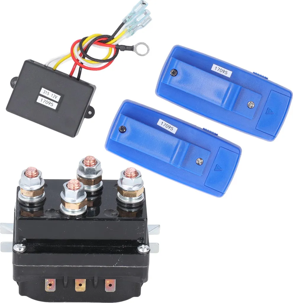 Relais Solénoïde de Treuil 12V 500A pour Camion Jeep et ATV 8000-12000lb