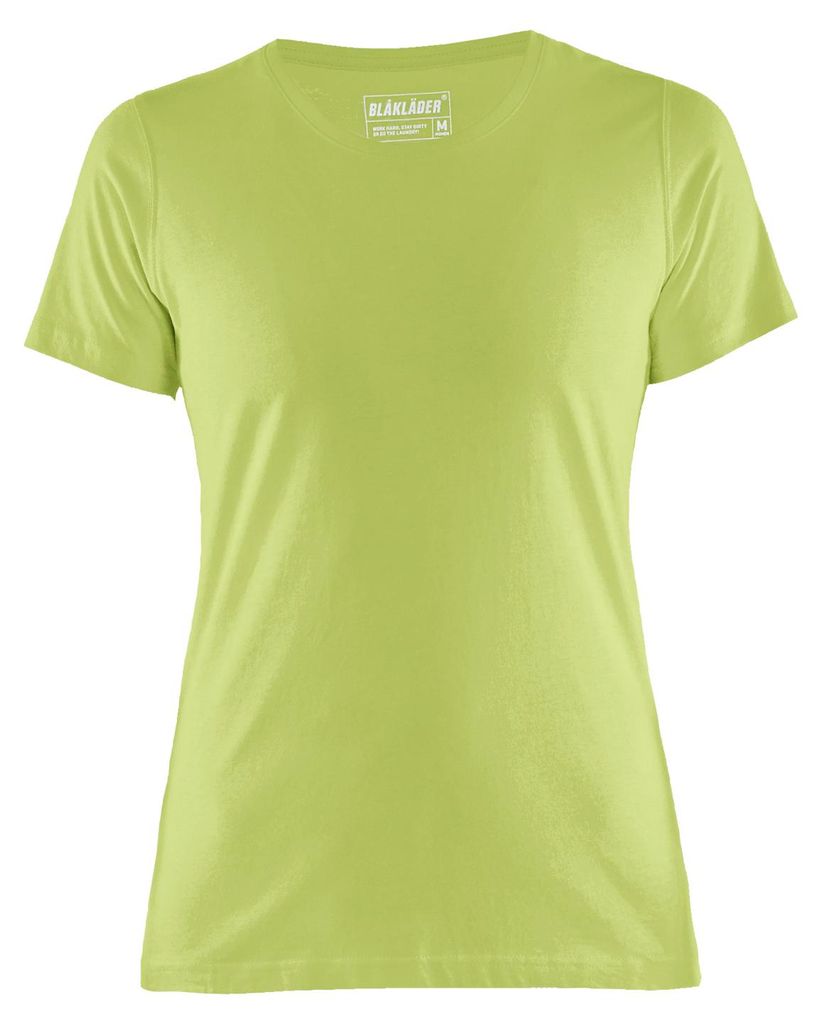 Blakläder Damen T-Shirt 3334 1042 in div. Farben, Farbe:Limettengrün, Größe:XXXL