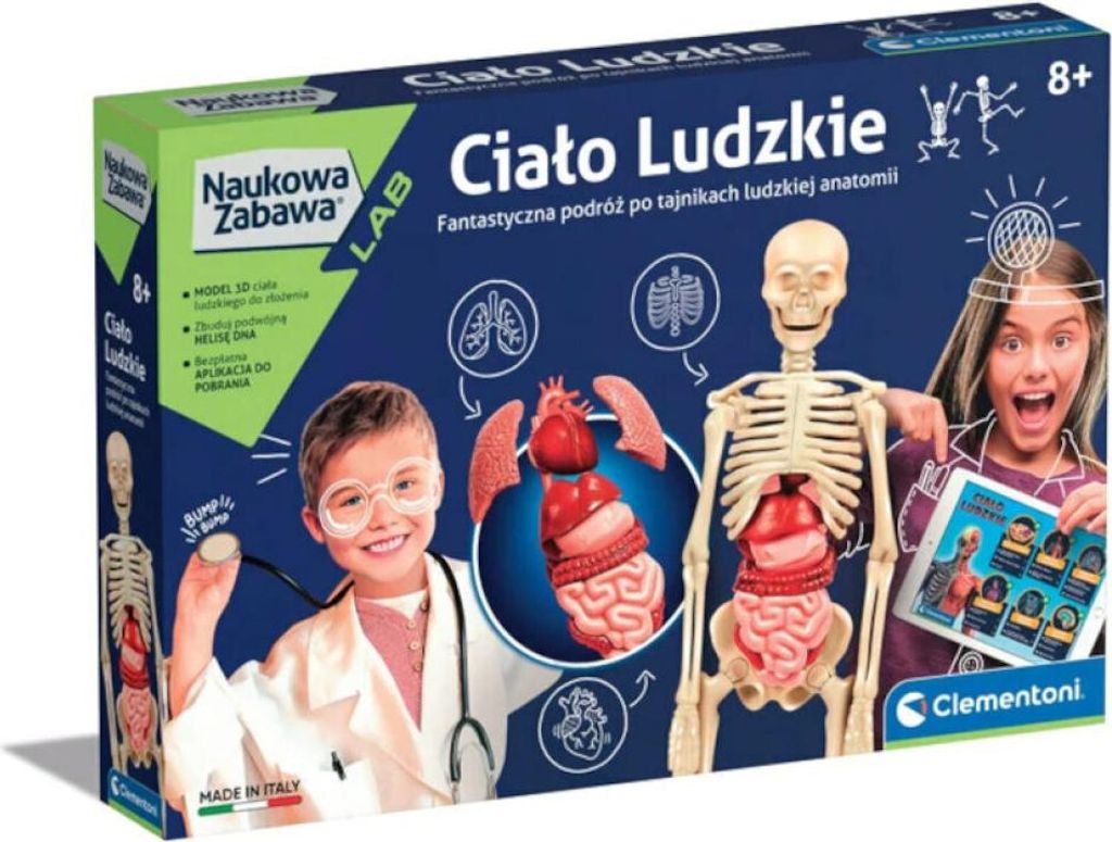 Clementoni Scientific Fun Human Body 8+