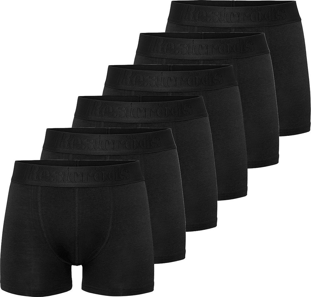 Resteröds 6er Pack Bamboo Retro Short / Pant Diese Shorts sind modern und sehr komfortabel zugleich, Der weichem Komfortbund, Die Atmungaktivität...