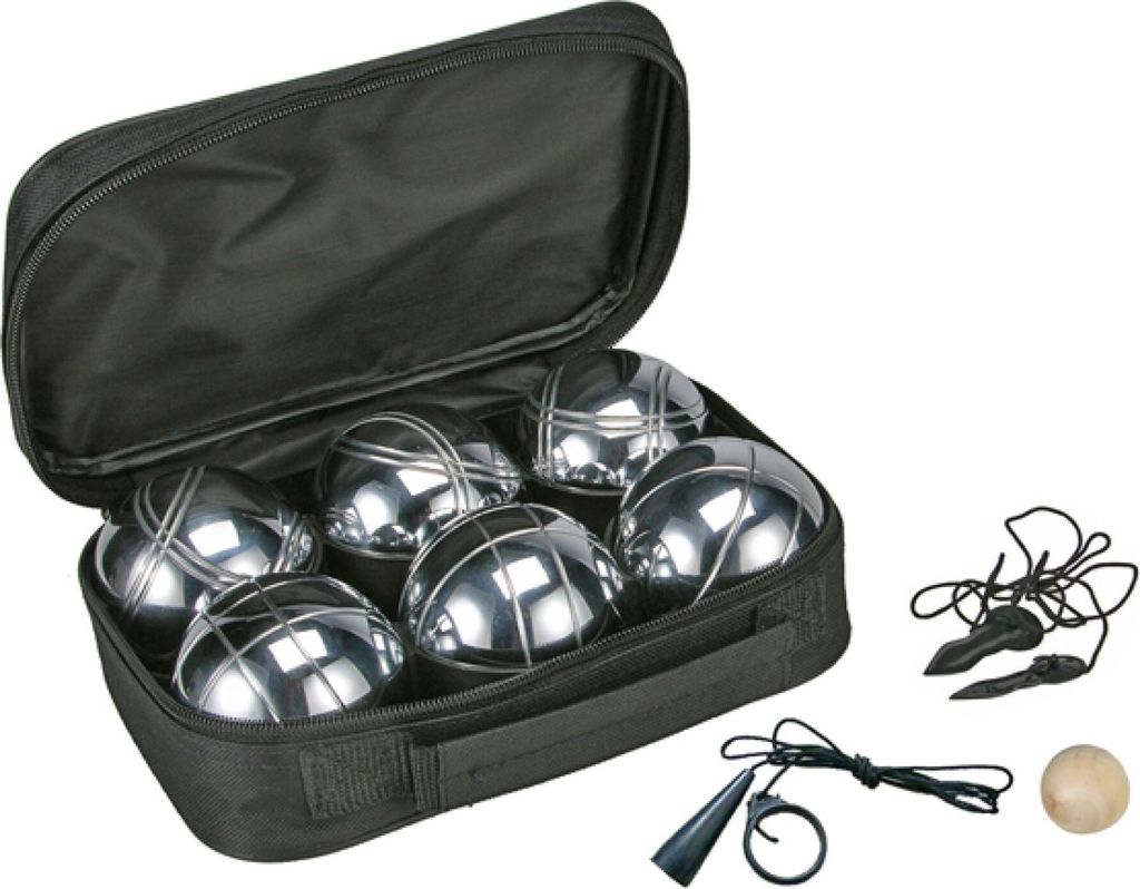 HI - Boccia Boule-Set 6er in einer Nylon Tasche (6x720g) Produktbild 