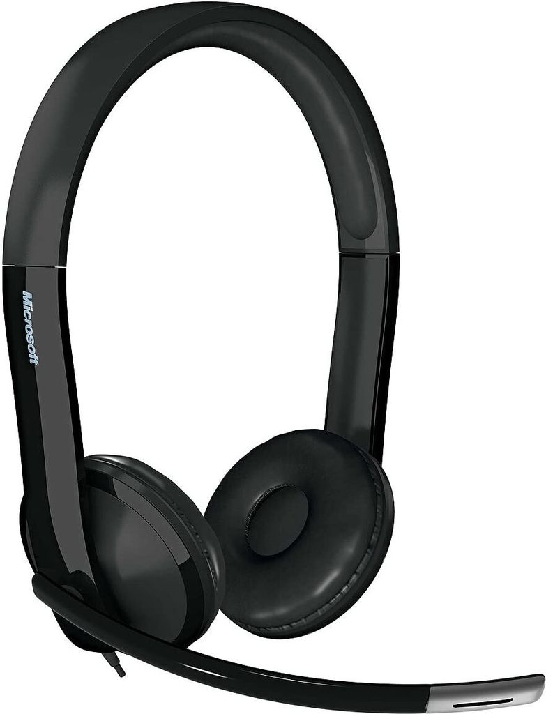 Microsoft LifeChat LX-6000 for Business Kopfhörer Kabelgebunden Kopfband Büro/Callcenter Schwarz