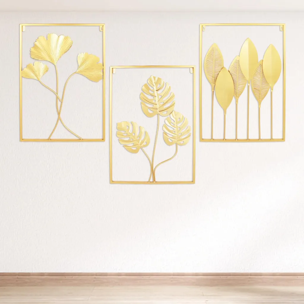 Décoration Murale Métal Anti-Rouille - Solution Durable pour Mur Orné