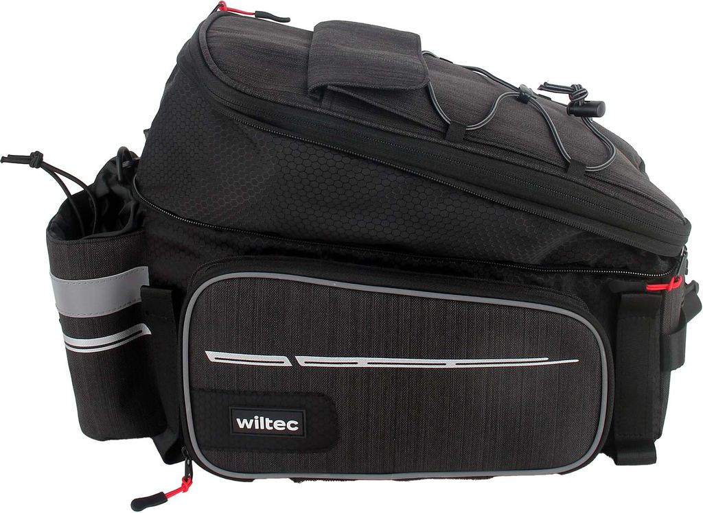 Wiltec brašna na nosič na kolo černá, nosič na kolo s Obrázek produktu 