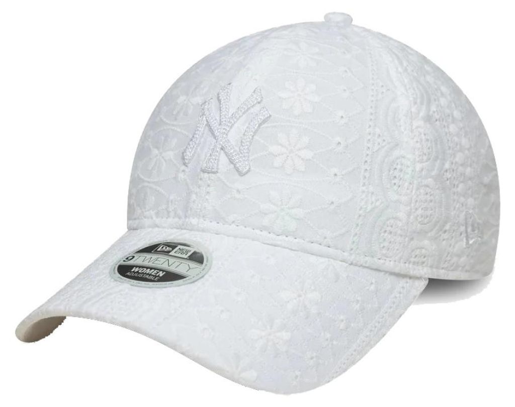 NEW ERA NEW YORK YANKEES WOMENS MLB BRODERIE WHITE 9TWENTY Produktbild 