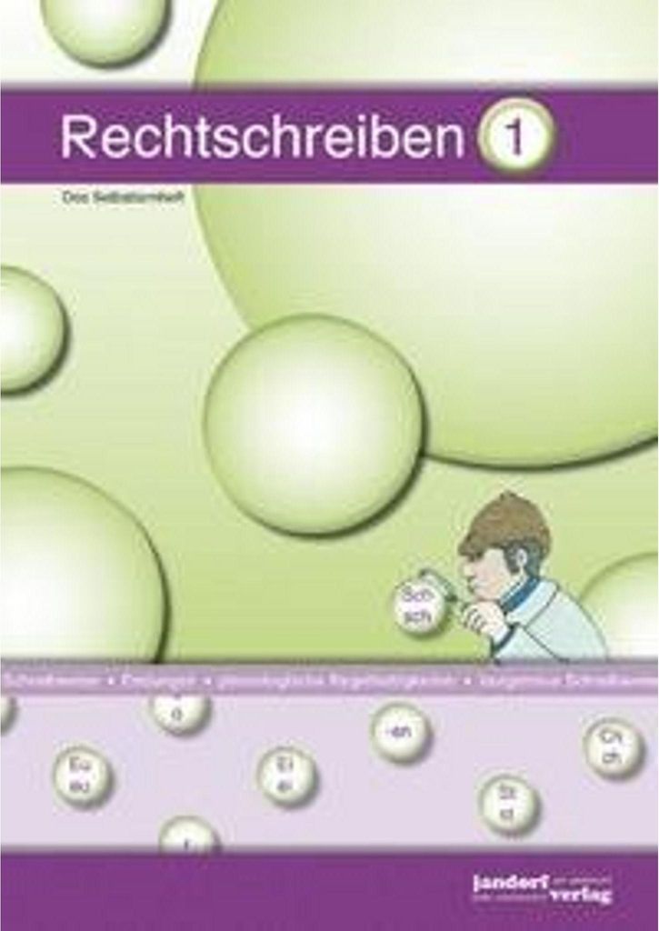Rechtschreiben 1. Das Selbstlernheft Image du produit 