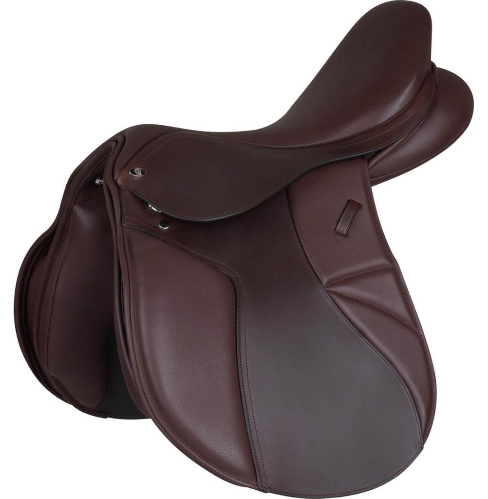 Waldhausen Springsattel Comfort Leder Braun 17,5"/44 cm Produktbild 