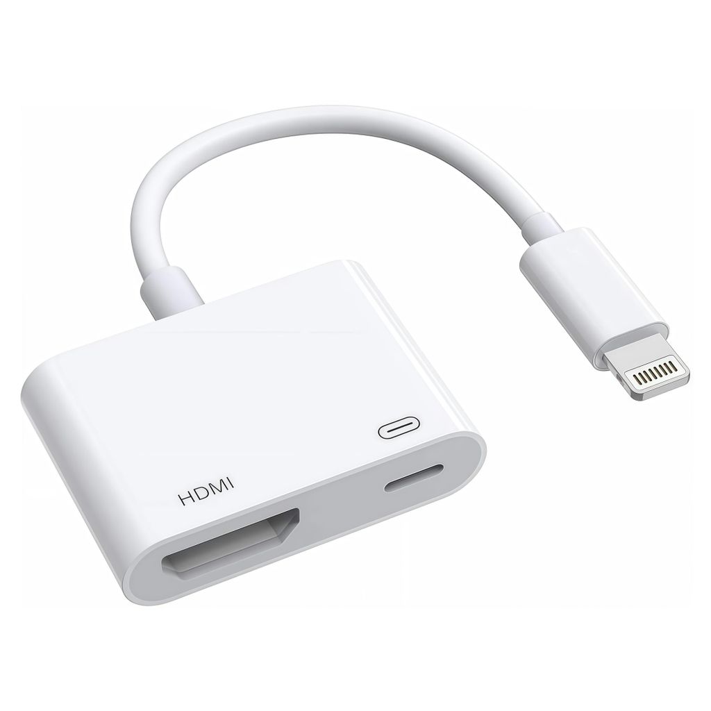HDMI Lightning Adapter für Apple iPhone & iPad,  2K/60Hz  Produktbild 