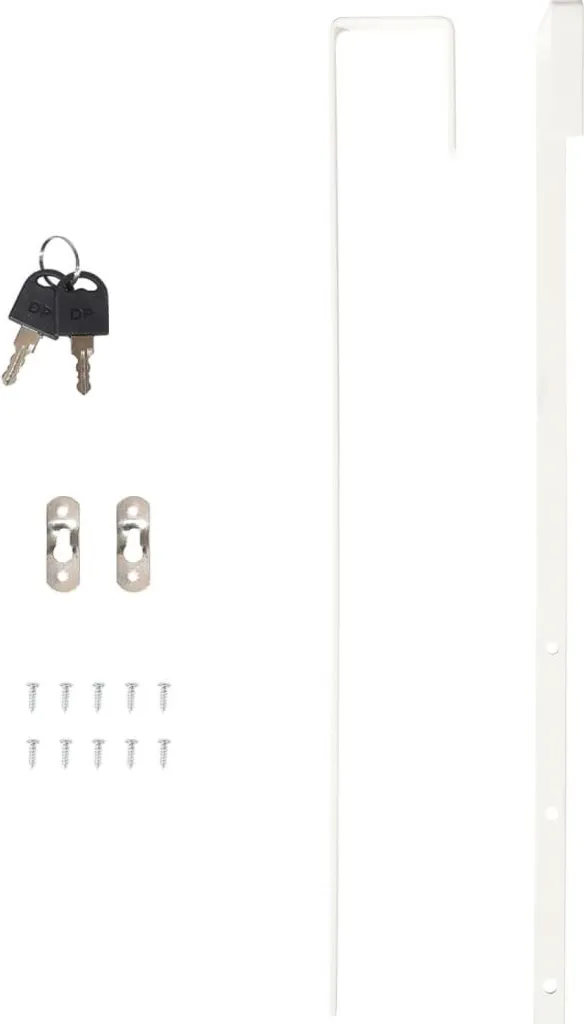 Rangement bijoux mural avec miroir LED blanc pour chambre et dressing - 11