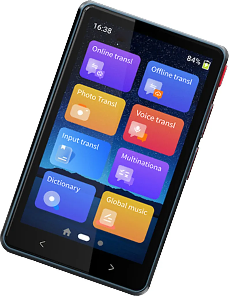 Traducteur vocal instantané T11 écran 4 pouces portable 135 langues