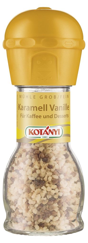 Kotanyi caramel vanille moulin fin grossier pour café et Image du produit 