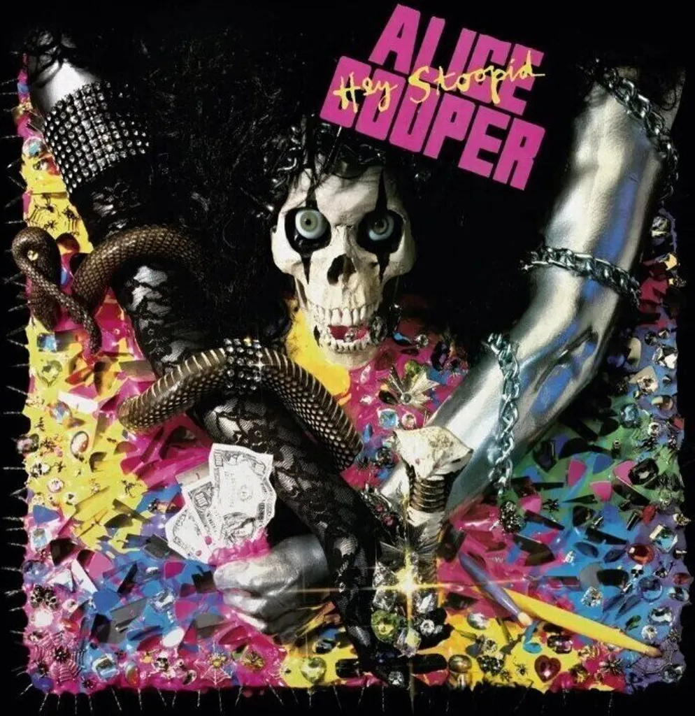 Alice Cooper Hey Stoopid Vinyle 180g Magenta LP Haute Qualité Audio