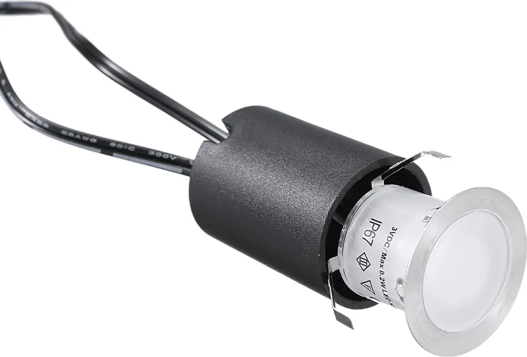Lampe solaire LED étanche IP65 haute résistance pour sol de terrasse 3.2V