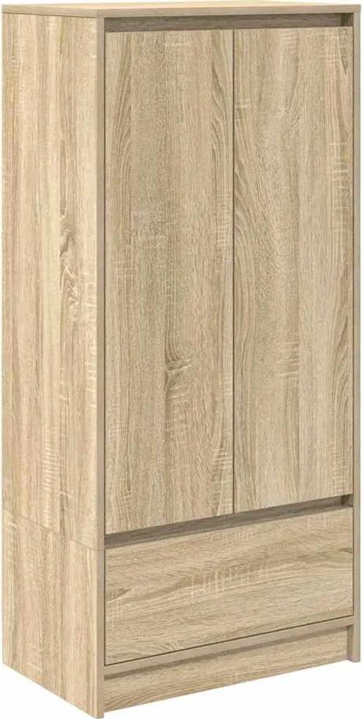 Armadio SYFAX 55,5x119,5 Rovere Sonoma - Design Moderno con Cassetto