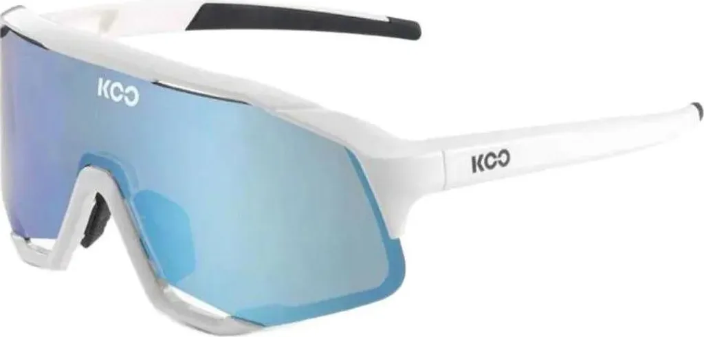 Koo Demos Lunettes de soleil Cyclisme Route et VTT Blanc Turquoise