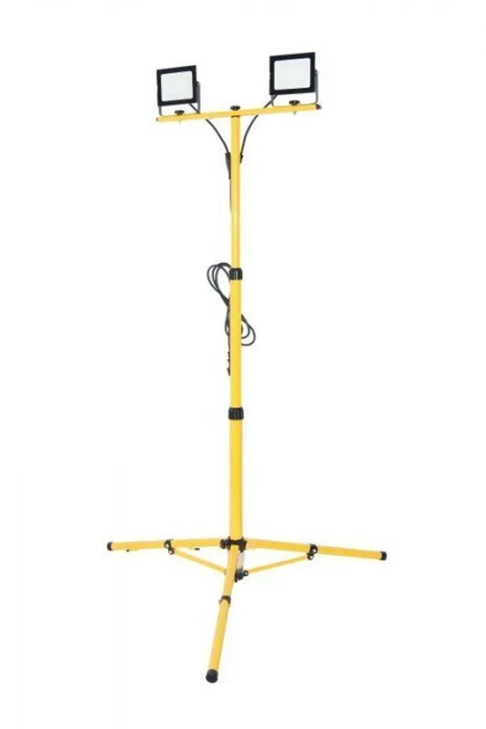 Éclairage de Travail LED 100W avec Pied pour Chantier et Atelier