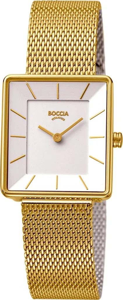 Orologio Boccia 3351-06 Titanio Gold 25mm | Minimal Design Donna