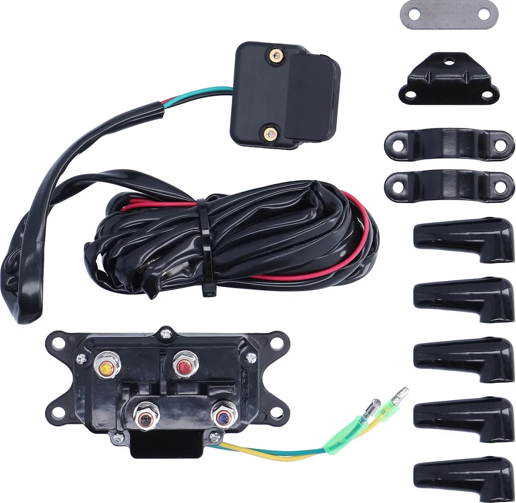 Relais de treuil 12V 250A avec contacteur solénoïde pour quad ATV UTV