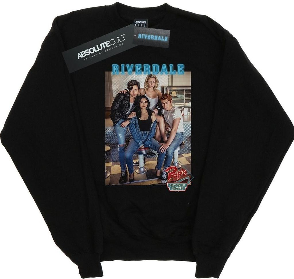 Riverdale - "Pops" Sweatshirt für Herren BI49351 (4XL) (Schwarz)