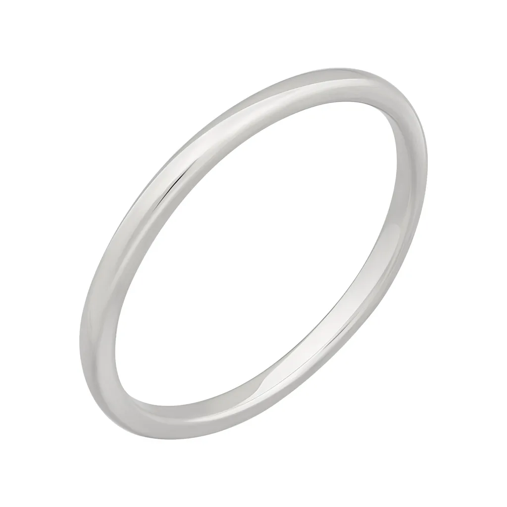 Anello caï Argento 925 Rodiato | Il Fascino del Basic Stacking