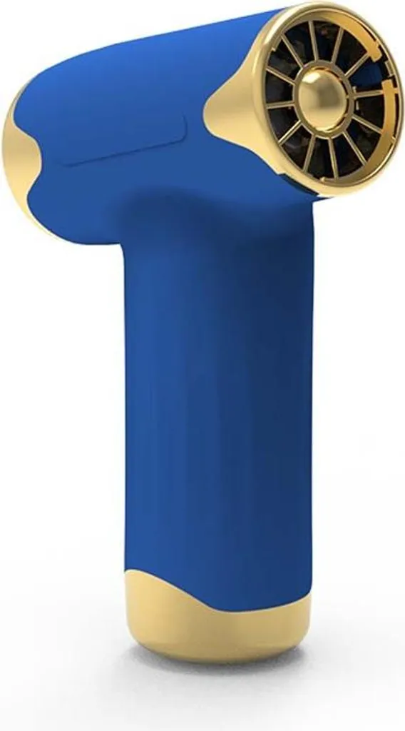 Mini Soffiatore Aria INF - Ventilatore Ricaricabile Blu Alta Velocità