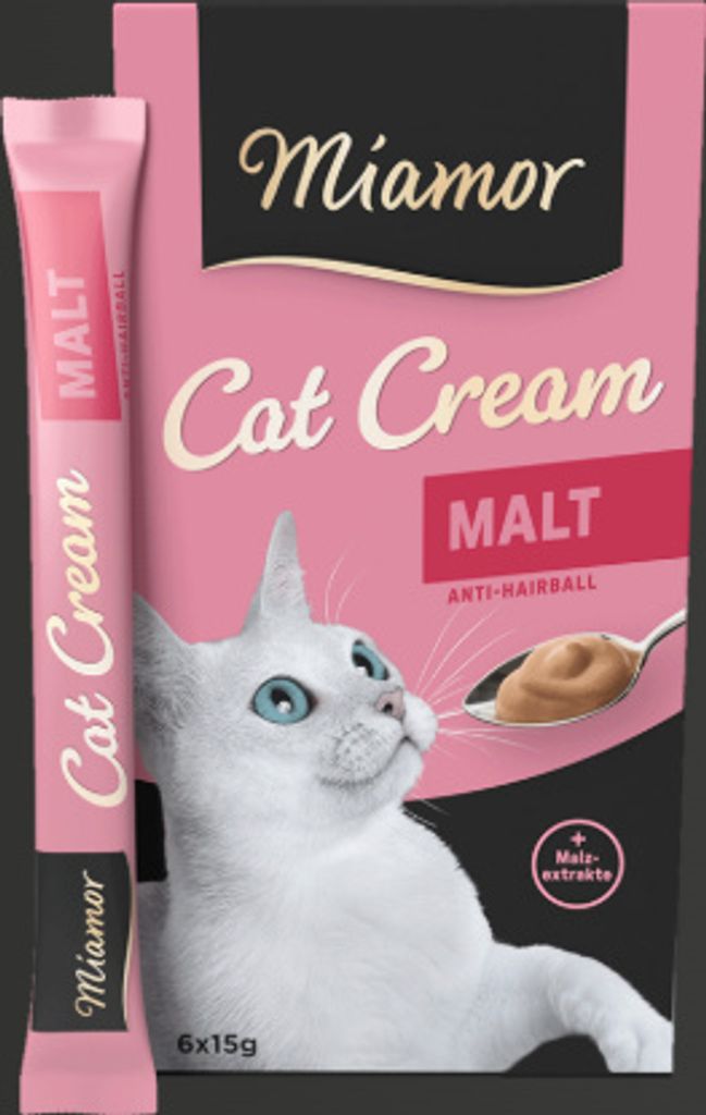 Miamor - Cream Snack 6x15g (11er Pack) | Malt-Cream