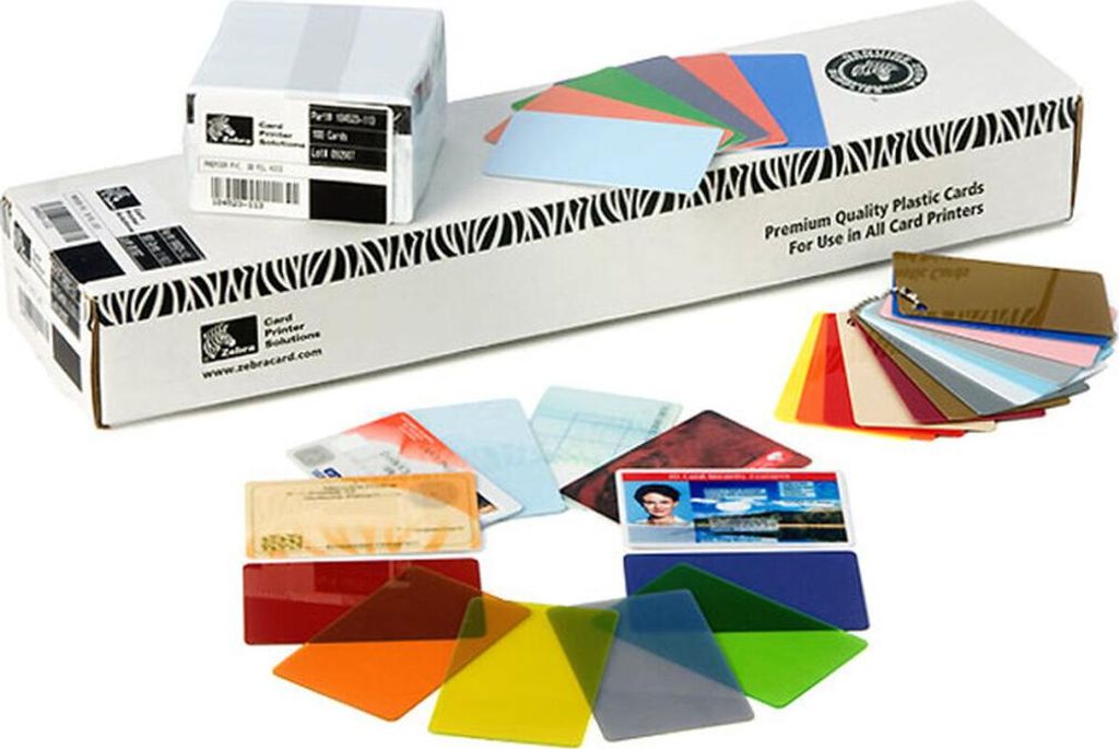 Zebra Premier Colour PVC, 500 Stück(e)