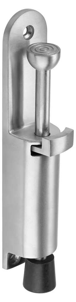Stop porte robuste inox V2A anti-choc, butée Cigogne avec ressort puissant