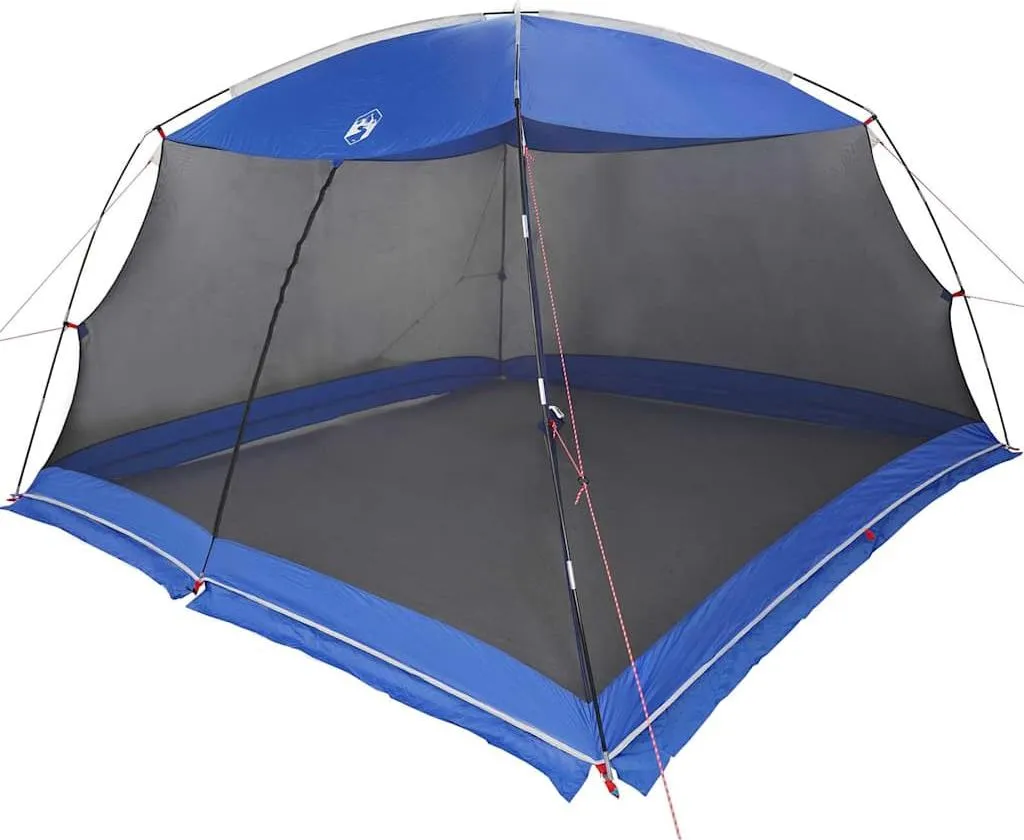 Tente moustiquaire vidaXL bleu azur avec toit protecteur 380x380x225 cm