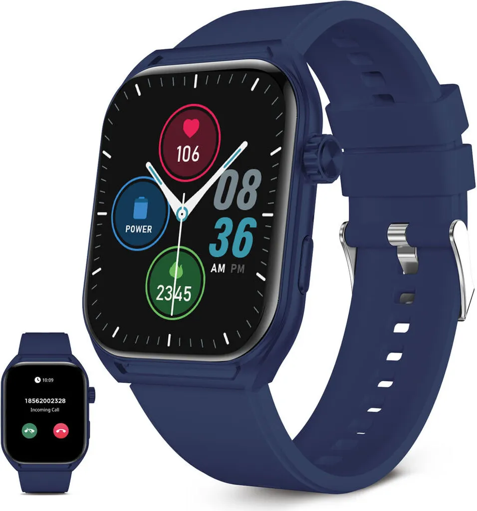 Smartwatch KSIX Urban Move Blu - Schermo AMOLED 2.06 e Sport Tracker