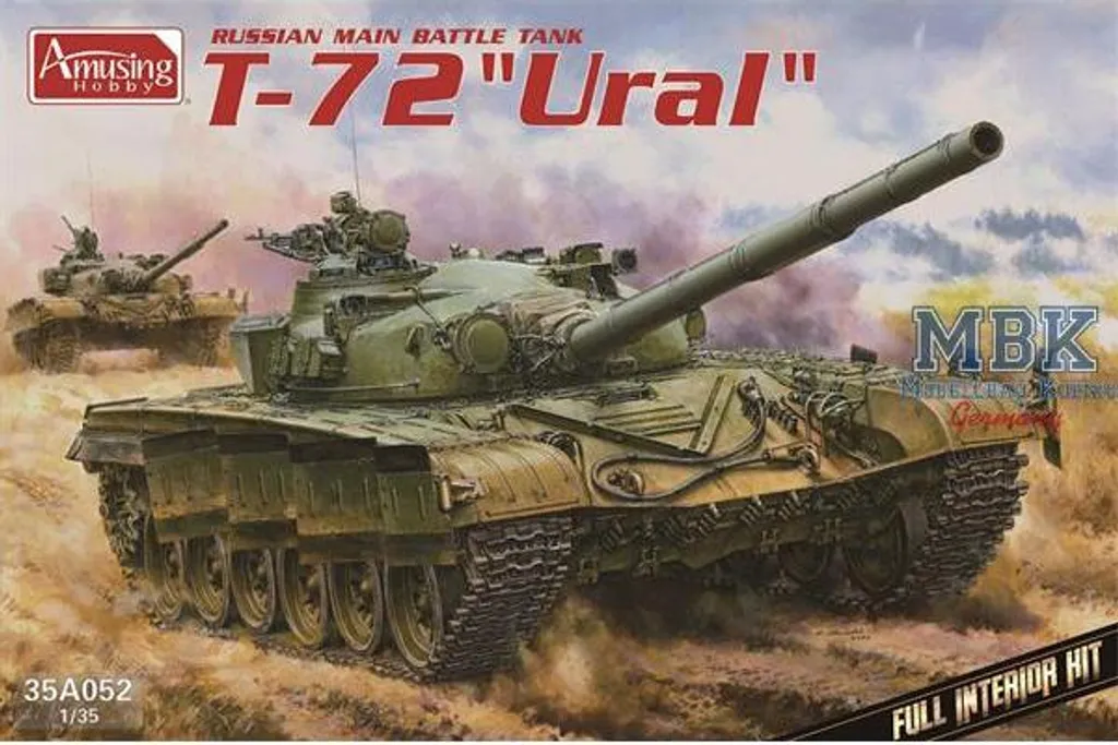 Char T-72 Oural AH35A052 avec Détails Historiques Authentiques