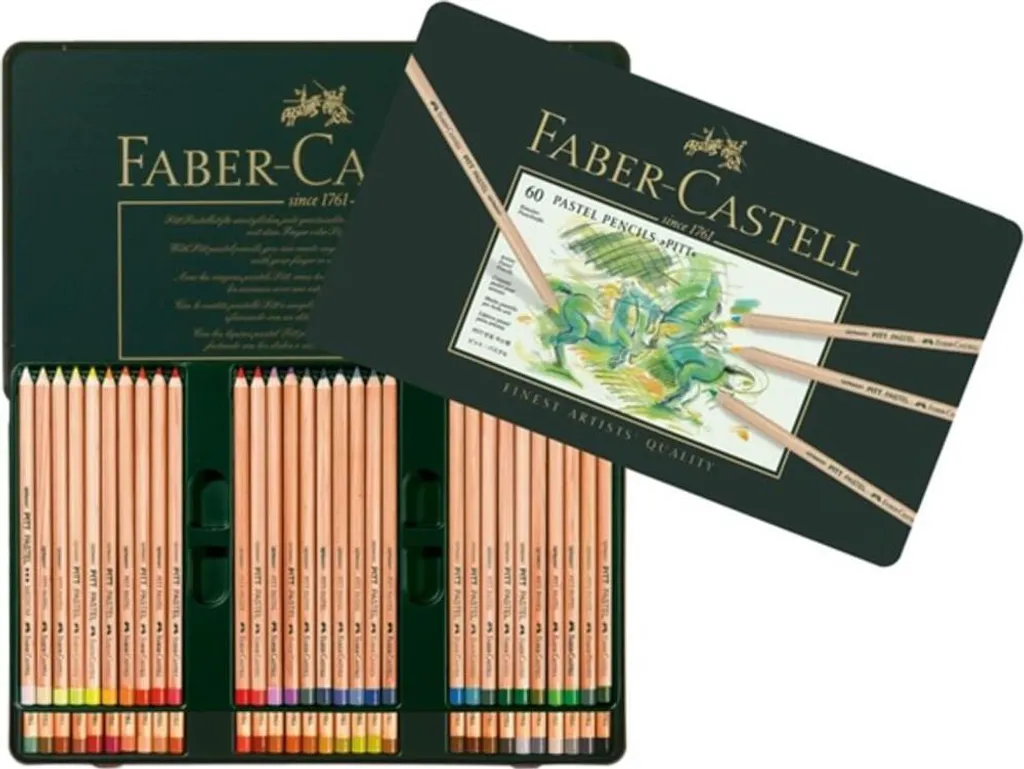 Pitt Pastell Faber-Castell 60 Colori: La Magia del Pastello Secco in Matita