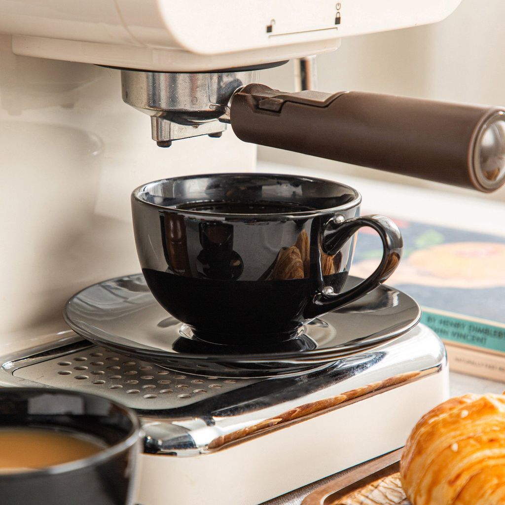 Tassen Set Porzellan, LOVECASA 6-teilige Kaffeetassen mit Produktbild 7