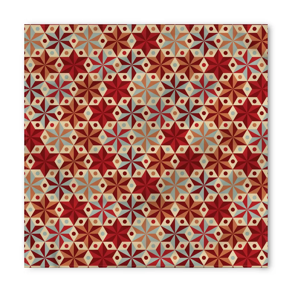 Regalo per Cani: Bandana ABAKUHAUS 55x55cm Stelle Anice - Elegante - 3