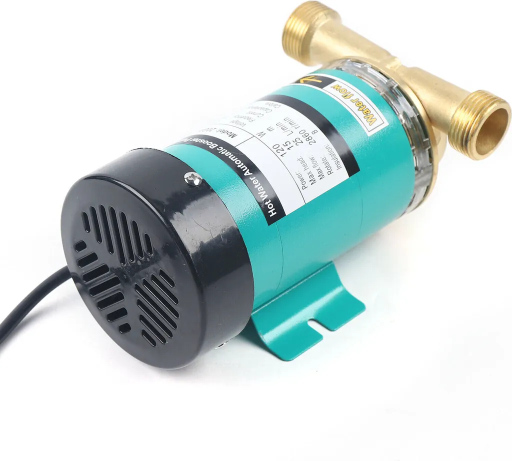 Micro pompe à eau électrique 230V Pompe de surpression 25L/M compacte - 6
