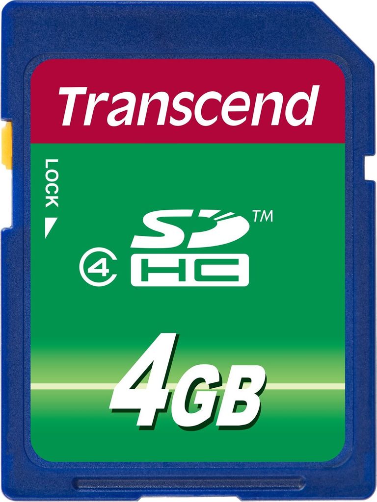 Transcend SDHC 4GB Class 4