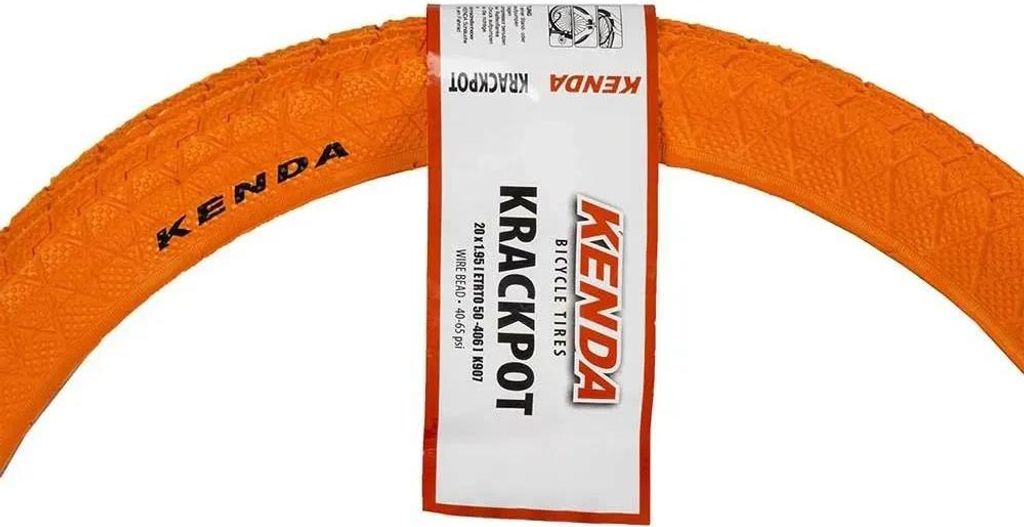 Kenda Krackpot 20x1,95 (53-406) K907 Draht orange Produktbild 