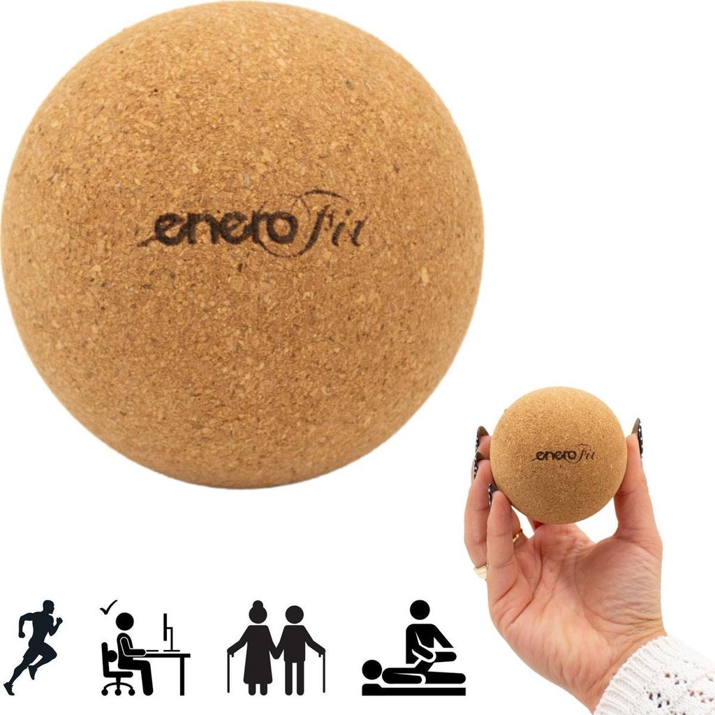 Balle de massage en liège Enero Fit 6,5 cm – Balle pour Image du produit 