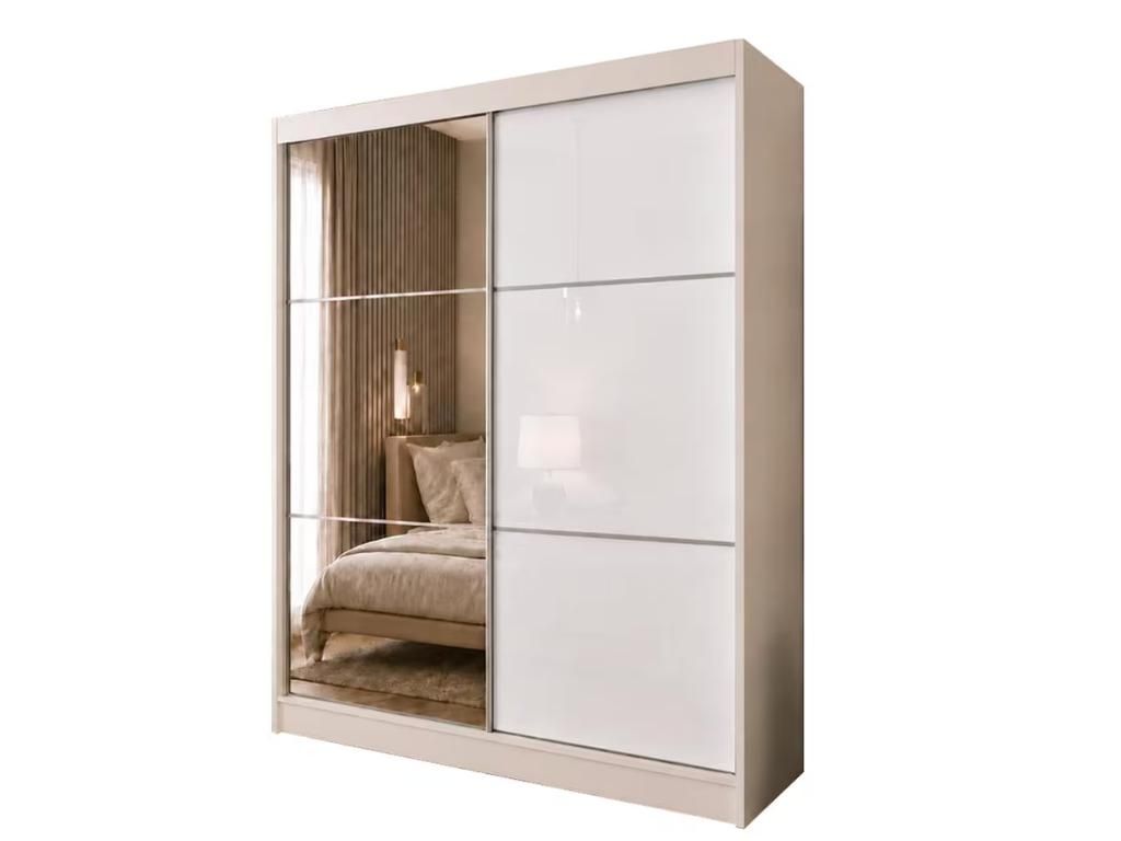 Skriňa Vena, výška 150 cm, s dvoma posuvnými dverami a Obrázok produktu 