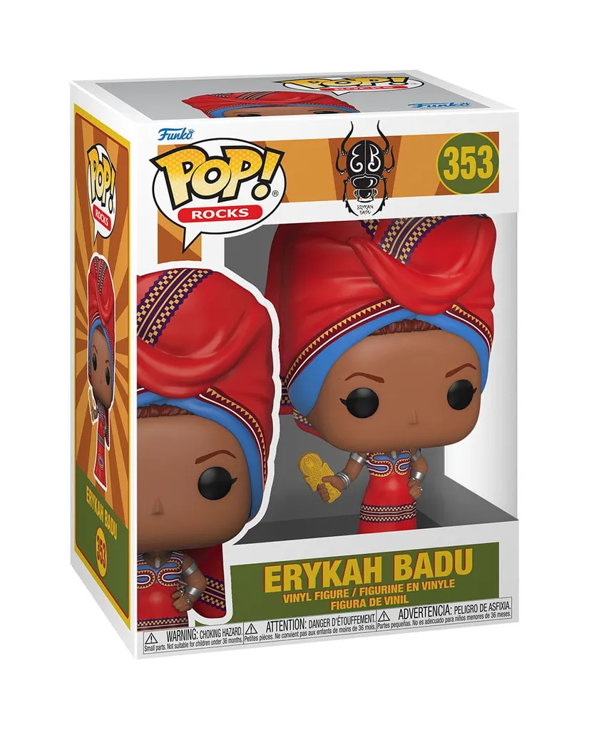 Cadeau Idéal Fan Erykah Badu Funko POP Tyrone 353 Objet Rare Musique