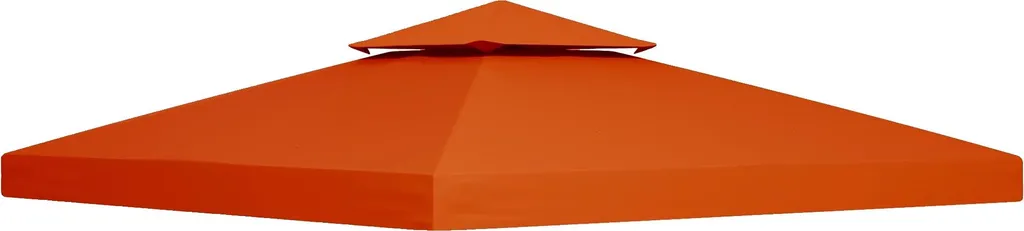 Toile de Tonnelle Universelle Coloris Rouille - Toit de Pavillon Robuste