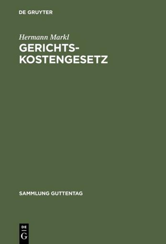 Gerichtskostengesetz