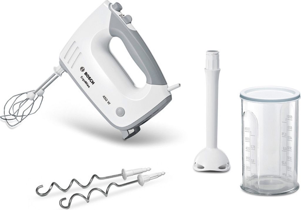 Bosch MFQ36440 ErgoMixx Handrührgerät Weiß/Grau Produktbild