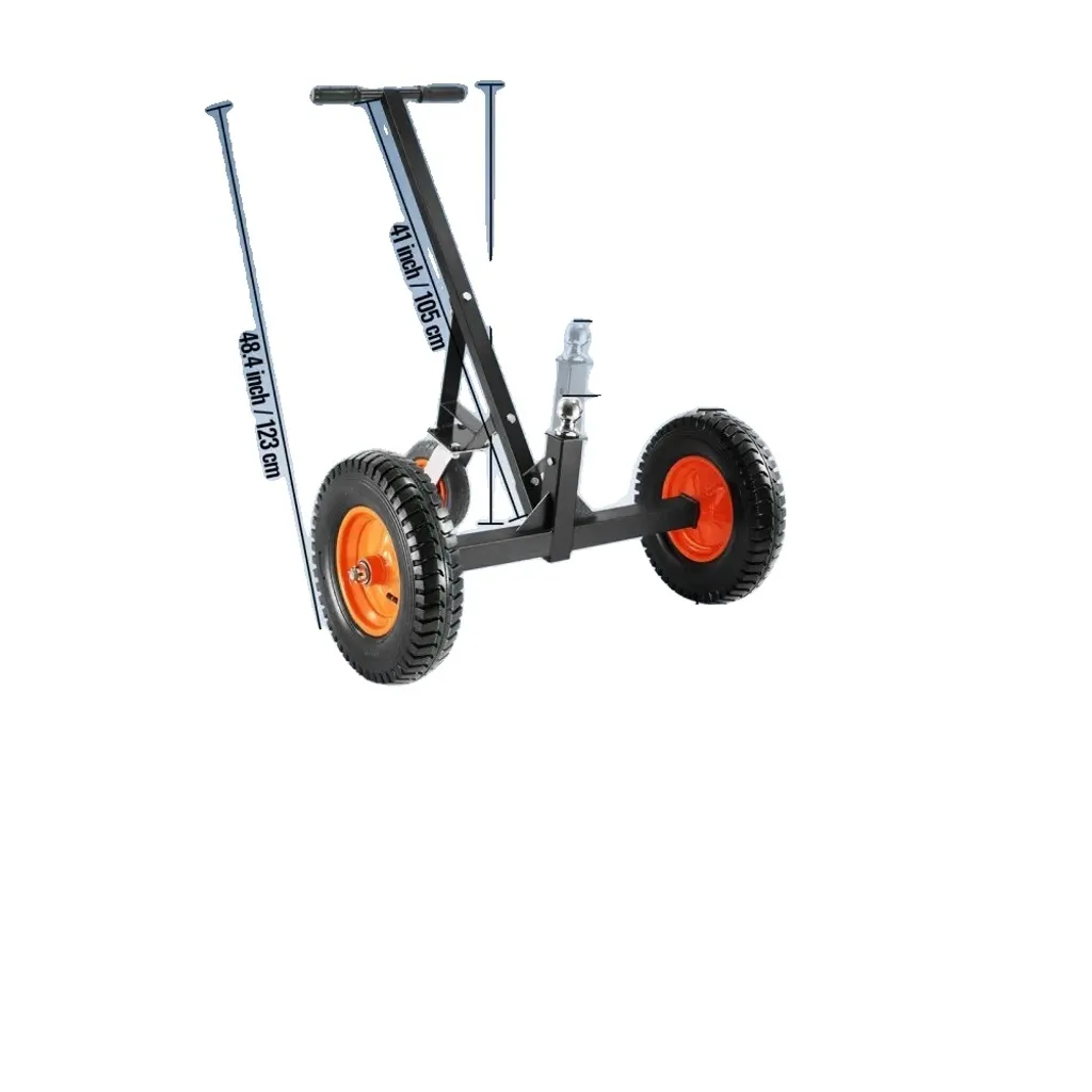 Chariot remorque ergonomique pour manœuvrer sans effort les charges