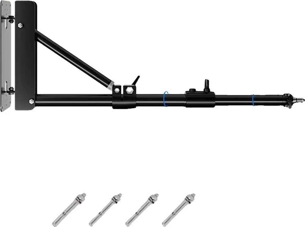 Bras mural 170cm réglable en longueur avec compatibilité universelle
