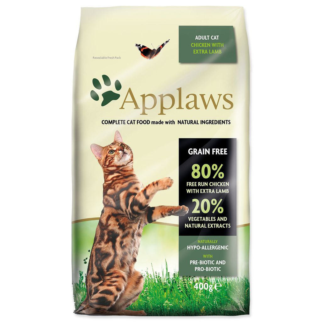 Karma Applaws Dry Cat Kurczak z Jagnięciną 400g Zdjęcie produktu 