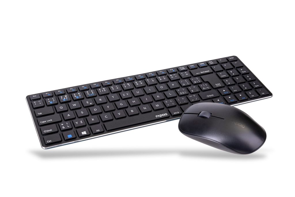 RAPOO Tastatur+Maus-Set 9300M, kabellose Produktbild 