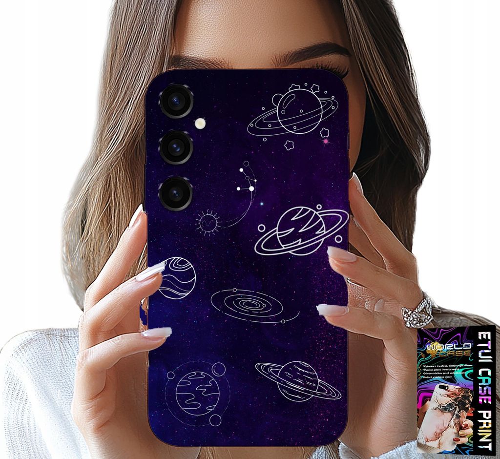 Gehäuse Für Samsung Galaxy A54 5G - Kosmos Planeten Sterne Galaxie Designs