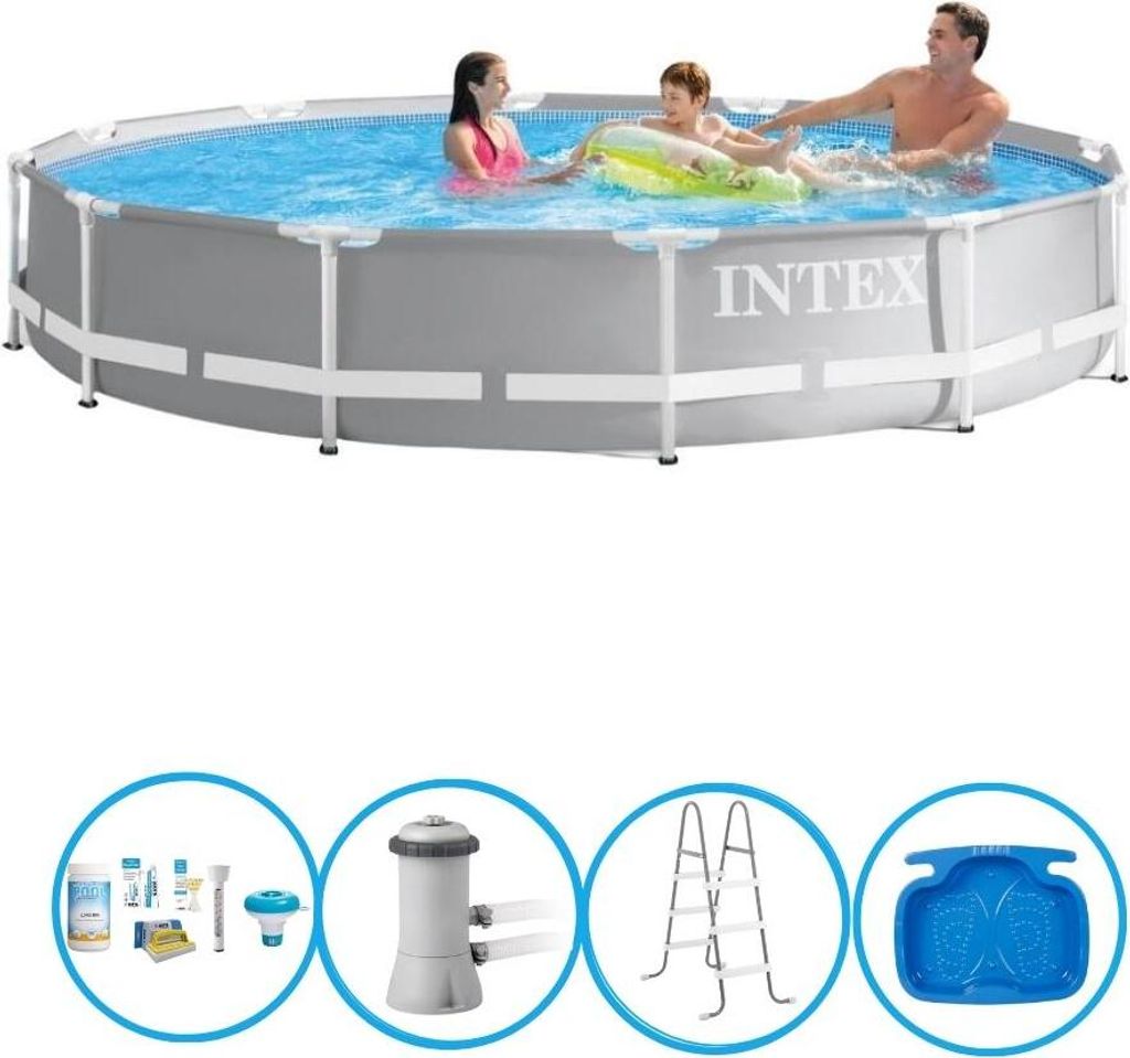 Intex Pool Prism Frame - mit Zubehör - 366x76 cm