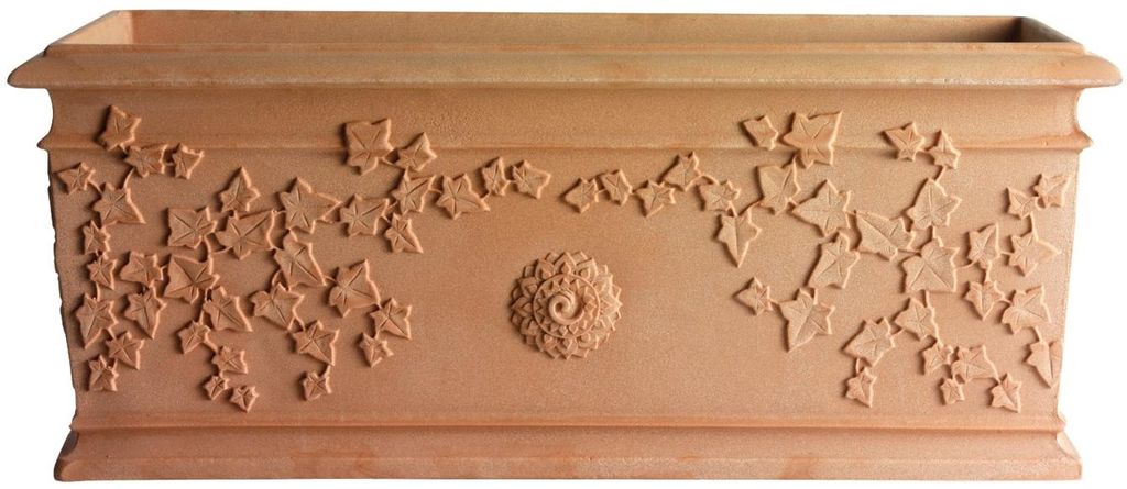 Bama FIORIERA VITE Pflanzgefäß - 80 cm - Terrakotta - Kunststoff & Klassisch